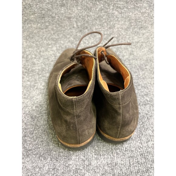 Wolf & Shepherd Striker Chocolate Brown Suede Ankle Chukka Boots Men's Size 10 P - Picture 5 of 12